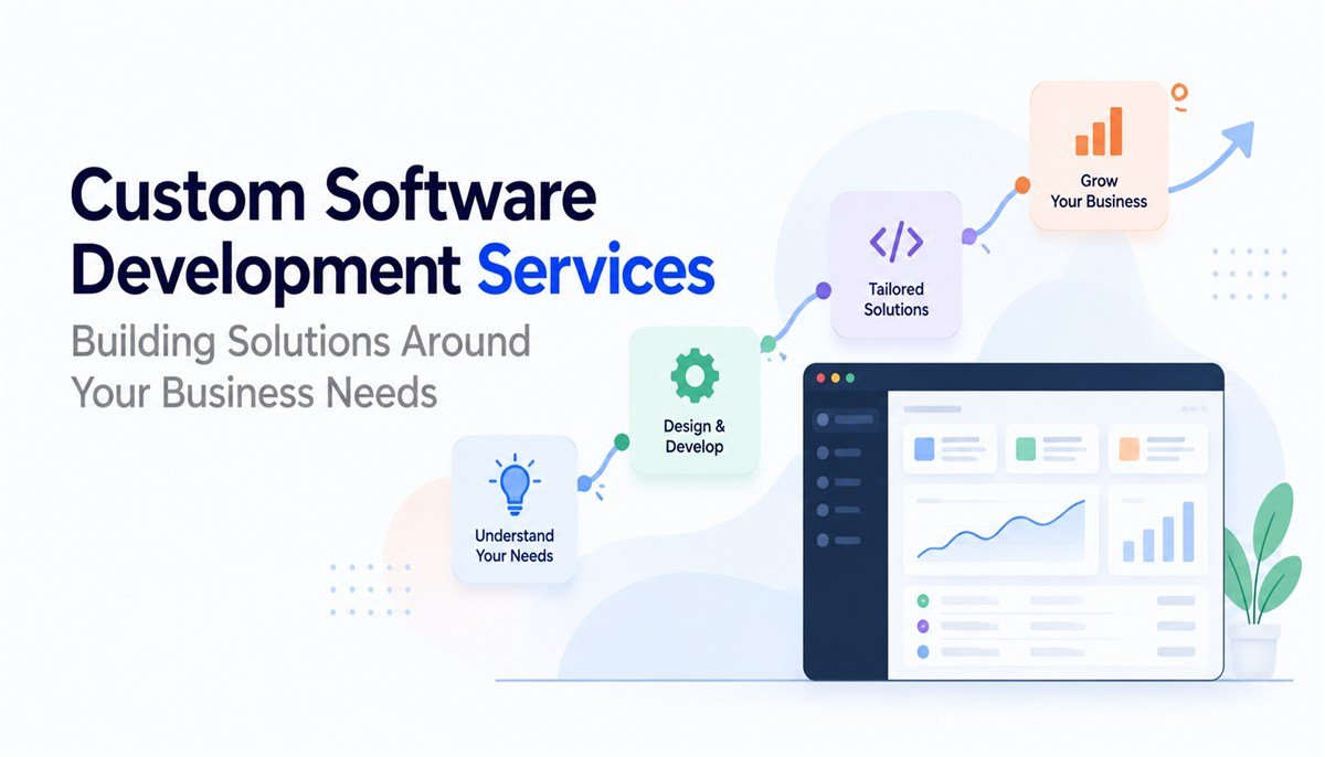 Custom Software Development Services for Growing Businesses | Mithila Softech