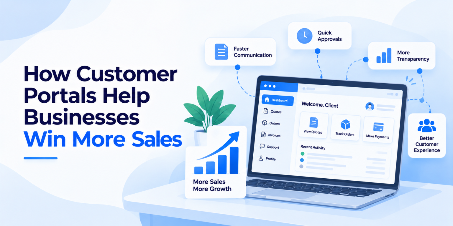 How Customer Portals Help Businesses Win More Sales