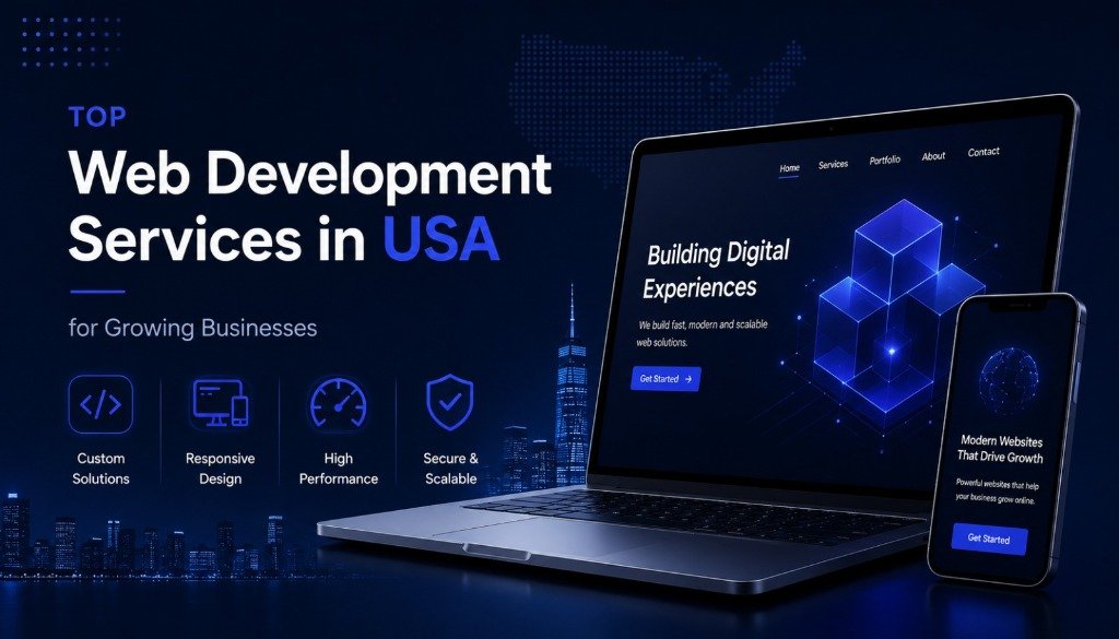 Top Web Development Services in USA for Growing Businesses | Mithila Softech